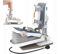 Foot Drop Relief & Ankle Rehab Trainer - Dual Mode Electric/Manual Control for Post-Stroke & Fracture Recovery, Achilles Tendonitis Support