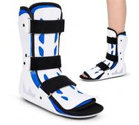 Foot Drop Splint Ankle Support Brace for Foot Drop Correction Varus Valgus Stabiliser Adjustable Walking Boot for Post Surgery Sprain Calf Fracture Recovery(Left,M)