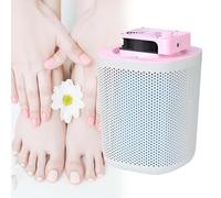 Foot Dust Collector Quite with Reusable Filters - 40W Powerful Adjustable Speed and Low Noise, Extra-Large Electric Dust Suction Machine, Manicure Pedicure Tool,Pink
