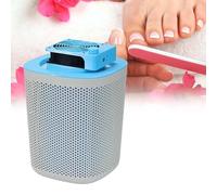 Foot Dust Collector with Reusable Filters, Powerful Nail Vacuum Fan, 40W Electric Dust Collection Machine, Nail Art Collector Collecting Remover, 3-Speed Smart Control,Blue