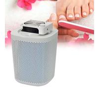 Foot Dust Collector with Reusable Filters, Powerful Nail Vacuum Fan, 40W Electric Dust Collection Machine, Nail Art Collector Collecting Remover, 3-Speed Smart Control,White