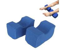 Foot Elevator Support Pillow,2pcs Ankle Anti Bedsore Cushion Leg Rest Elevating Pad for Elderly Bedridden Patient,Supports the Ankle,Against Bedsore Keeping Warm Bed Care Rest Cushion Foot Boot