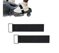 Foot Exerciser Pedal Straps - 2PCS Adjustable Trainer | For Elliptical Machine, Under Desk Peddler, Floor Moving Parts, Fitness Home Sports Gym Access, Stationary Bike Band & Workout Link