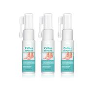 Foot Exfoliating Spray, Professional Callus Remover Extra Strength Spray, Instant Foot Exfoliating Oil, Feet Peeling Oil for All Skin Types (3, 20ml)