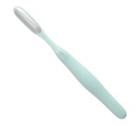 Foot File Callus Remover - 19cm Long Handled Toe Crevice Cleaning Brush Scrubber, Stainless Steel Precision Pedicure Tool for Rough Skin, Slim Small Foot Care Scraper for Toes Fingers