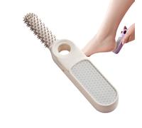 Foot File Callus Remover - Long Lasting Foot Buffer | Dead Skin Pedicure Tool | Multifunctional 2-in-1 Nano Glass Scrub Tool | Hard Skin Remover For Seniors Adults Daily Underbody
