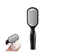 Foot File Callus Remover,Stainless Steel Foot Scrubber with Dead Skin Catcher,Foot Files for Hard Skin,Dead Skin Remover for Feet,Pedicure Tools for Heels,Wet & Dry Use,Home &Salon,Black