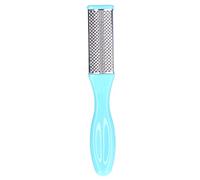 Foot File Double Sided Stainless Steel Foot Callus Remover Pedicure Tool for Rough Cracked Feet Exfoliating Dead Skin for Women Men Elderly PP Material 16.5x2.5cm