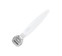 Foot File Stainless Steel Callus Remover Feet Shaver Corn Cuticle Cutter Dead Skin Removal Rasp File Foot Care Professional Pedicure Tools(1Pcs White)