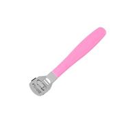 Foot File Stainless Steel Callus Remover Feet Shaver Corn Cuticle Cutter Dead Skin Removal Rasp File Foot Care Professional Pedicure Tools(1Pcs Pink)