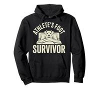 Foot Fungus Brave Athlete's Foot Survivor Pullover Hoodie