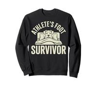 Foot Fungus Brave Athlete's Foot Survivor Sweatshirt