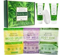 Foot Gift Sets for Women - [Made in UK] Foot Spa Sets for Women Gifts with Aromatherapy Foot Soak, Scrub, Lotion, Spa Pamper Kit, Birthday Gifts for Mum, Her, Friends, Wife