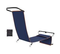 Foot Hammock - Adults Travel Foot Hammock for Airplane - Relaxing Sleeping Seat Extender Mat for Men Women Teens Car Bus Train Long Trips