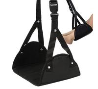 Foot Hammock, Footrest Container, Adjustable Breathable Portable Lightweight East to Use, Travel Foot Sling for Airplanes, Plane Travel, Car, Bus, and Train, and Business Trips