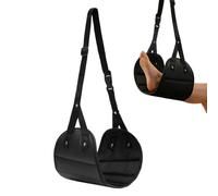 Foot Hammock for Airplane Travel, Foot Support with Sling Design, Adjustable Leg Rest - for Use in Bus, Plane, Car, Business, Office and Camping
