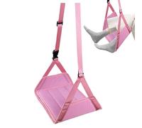 Foot Hammock - Large Adjustable Desk Foot Hammock with Removable Support Base | Comfortable Feet Hanger, Portable Travel Accessories for Men Women