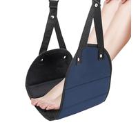 Foot Hammock - Plane Travel - Rest Support, Leg Swing, Foldable Adjustable Band, Inflight Foot Hammock for Desk, Work, Long Flyer Relief, Comfort, Portable Travel Wes