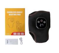 Foot Heating Pad, Electric Cordless Design, 1100mah, Heatable Foot Massager, Ankle Massager with Heat, Soft and Targeted Heat Therapies, for Men, Women, Parents, and Seniors at Home, Offices, Travel