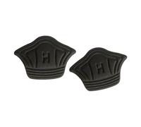 Foot Heel Cushion Anti-wear Adhesive Blister Protector Sticker Sports Cushions Feet Care Inserts Adults H Thin/Black