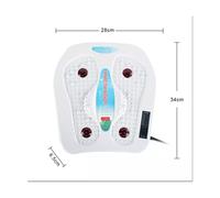 Foot Leg Vibration Blood Circulation Booster Feet Massager with Heated 9 Modes