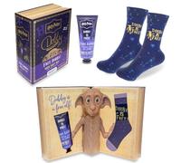 Foot Lotion 150ml Peppermint Fragranced Harry Potter Dobby Sock Gift Set | Harry Potter Dobby Gift Set 5.07fl oz In Pair Of Medium Size Socks Officially Licensed, Warner Bros, Mad Beauty