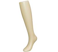 Foot Mannequin for Socks Female Skin Color Standing Mannequin Legs Commercial Realistic Seamless Finish PE Fake Leg for Shops, Exhibitions, Retail Stores