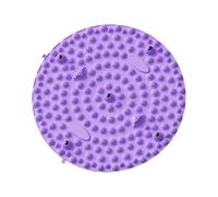 Foot Massage and Finger Pressure Board Ultra-Jogging Through The meridians Indoor pad Round Large Super Pain Thickening Home Small Winter Bamboo Shoots Sports Massage Toe (Purple, 55cm)
