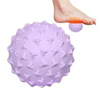 Foot Massage Ball - Compact Physical , Soft Firm Spiked Massage Roller