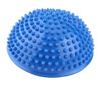Foot Massage Ball, Safe Pliable Comfortable Qualified PVC Inflatable Half Yoga Balls,Help to Release Muscle and Relieve Tension(Blue)