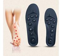 Foot Massage Insoles, Orthotic Massage Insoles with Acupuncture Technology, Acupressure Magnetic, for Sleep Quality Improved and Increase Fitness(L42~48)