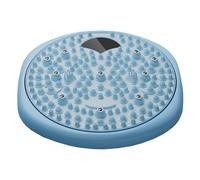 Foot Massage Mat | 2 in 1 Finger Massage Cushion, Foot Relief Cushion, Reflexology Walking Mat with Magnets, 13.78" Swivel Plate for Relaxing Pi