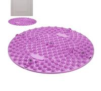 Foot Massage Mat - Acupuncture Point Pressure Mat, Reflexology Relief Mat | Outdoor Play, Massage Mat For Bath, Comfortable Walking Plate, Foot Massager