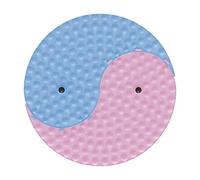 Foot Massage Mat - Foot Stress Relief Mat, Soft Padded Mat | Tai Chi Shape Pressure Point Cushion, Thickened Foot Relief Cushion, Large