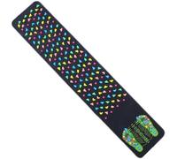 Foot Massage Mat Pebble Stone Path Pressure Point Home Spa | Faux Leather and PP Build, Compact Lightweight Ergonomic Design, Easy Use for Acupoints at Home Spa
