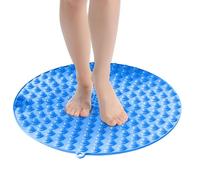 Foot Massage Mat | Reflex Zone Pressure Point Mat Round | Non-Slip Massage Yoga Mat for Home | Ergonomic Foot Massage Pad for Relaxation Regeneration Training Bathroom