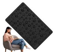 Foot Massage Mat, Reflexology Mat, Stone Model, EVA Material, 19.69 Inches, Ergonomic, Easy to Clean, Stimulating