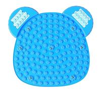 Foot Massage Mat, TPE Acupuncture Mat Cute Bear Head Shape Standing Pressure Point Pad Acupressure Cushion for Pain, Fatigue and Stress Relief Foot Massage, Acupressure, Acupuncture