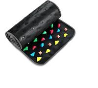 Foot Massage Mat Walk Stone Road for Acupressure Acupoint for Long Sitting Elderly Office(120x35cm)