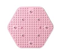 Foot Massage Pad, Foot Reflexology Mat - 16.14 Inch Foot Relief Cushion - Hexagon Finger Massage Cushion, Compact Reflexology Walking Mat with i