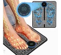 Foot Massage Pads,with 8 Modes and 19 Strength Levels of Foot Massage Pads for Muscle Relaxation, Pain Relief