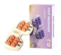 Foot Massage Roller | 11.4 Inch Portable Reflex Zone Massage Roller with Two Pressure Points | TPE + ABS Massager Device to Relieve Relaxation Regeneration