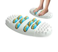 Foot Massage Roller, 3-Level Ergonomic Portable Relaxation Tool, Manual Double Foot Massager Roller, for Arch Heel Muscle Deep Tissue Relieving Relaxing Women Adult Elderly