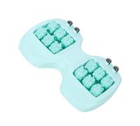 Foot Massage Roller, Foot Massager Tool, Ergonomic Double Roller, Magnetic Bead Massager, Manual Reflexology Device, Portable Relaxation Accessory, Daily Solution for Home Travel Sitting Standing Use