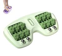 Foot Massage Roller,Portable Dual Acupressure Roller for Plantar Fasciitis Relief, Deep Tissue Muscle & Pressure Point Massager for Home & Office (Green)