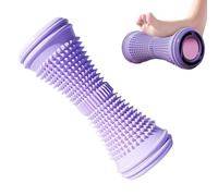Foot Massage Roller,Portable Foot Massager for Yoga - Non-Slip Feet Arch and Heel Trigger Point Reflexology Tool for Exercising