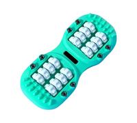 Foot Massage Roller - Soothing Foot Massager - Portable Trigger Points Double Roller for Neck Muscles Back Calf Home Women Men People