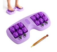 Foot Massage Roller with Resin Acupressure Pen, Portable Foot Massager, Massage Roller for Relaxation, Foot Roller Massage for Women and Men, Massage-Roller for Travel, Outdoor Use, and Home Use
