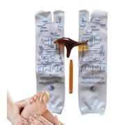 Foot Massage Socks - Breathable Soft Comfortable Reflexology Foot Socks | For Men, Boys, Girls, Youth, Teens, Wife, Husband, Son, Daughter, Family, A