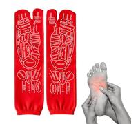 Foot Massage Socks - English Elastic Christmas Socks - Soft Christmas Socks, Funny Holiday Supplies for Daily Life